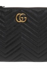 Gucci 'GG Marmont' logo clutch