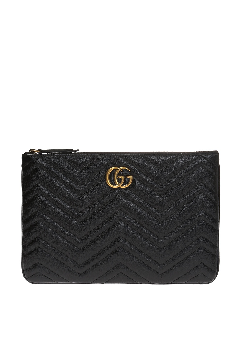 Gucci 'GG Marmont' logo clutch