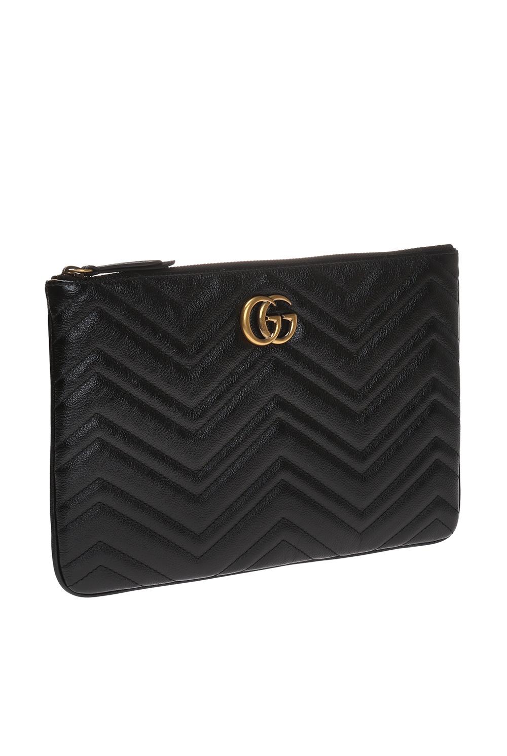 Gucci 'GG Marmont' logo clutch