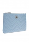 Gucci 'GG Marmont' logo clutch