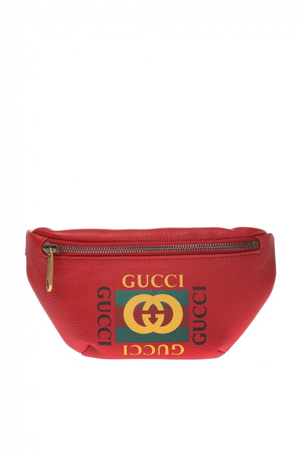 belt bag gucci red