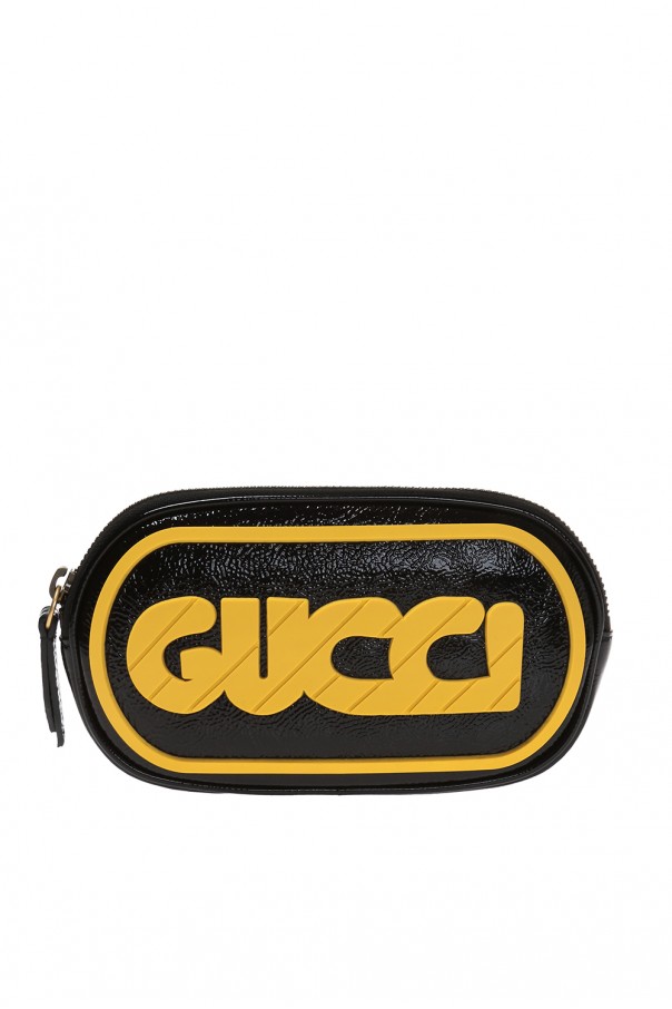 gucci fanny pack yellow and black, OFF 