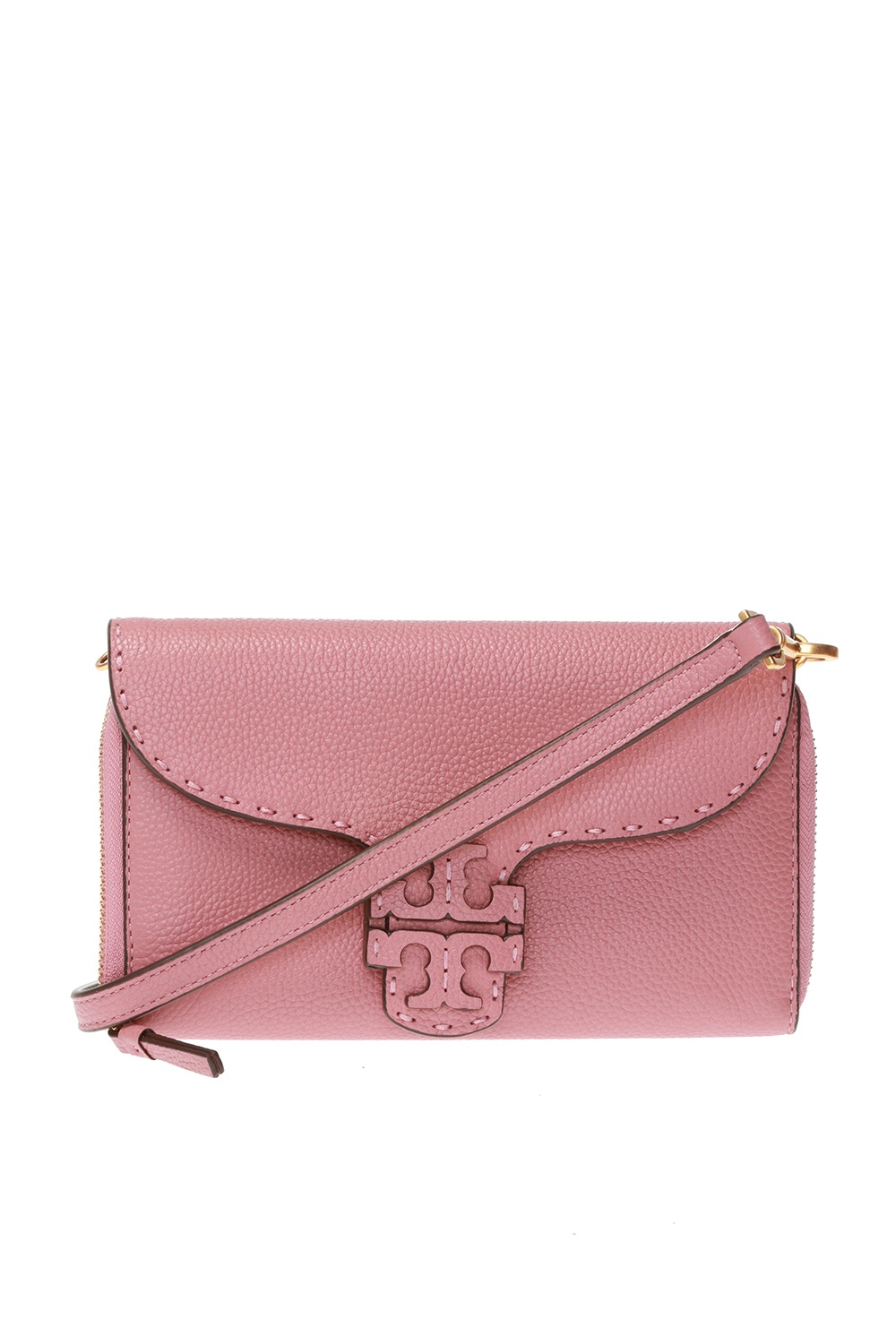 Pink 'McGraw' wallet with strap Tory Burch - Vitkac France