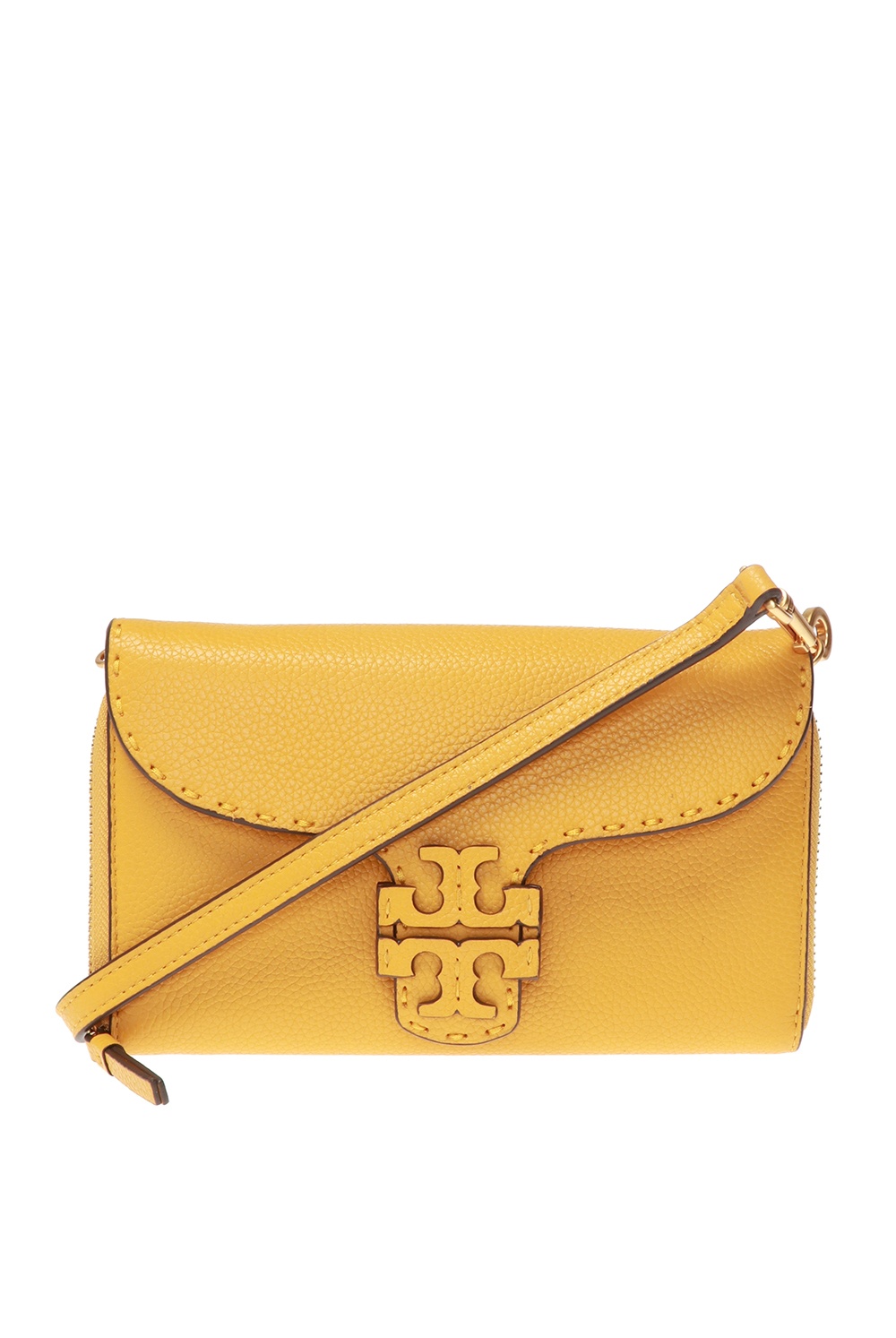 Yellow 'McGraw' wallet with strap Tory Burch - Vitkac Italy