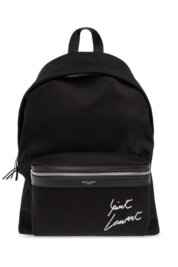 Backpack with embroidered logo, zdjęcie 1 Backpack with embroidered logo od Saint Laurent