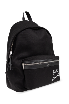 Saint Laurent Backpack with embroidered logo