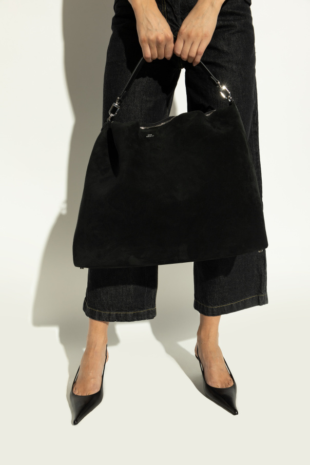 TOTEME Suede bag "Bevel"