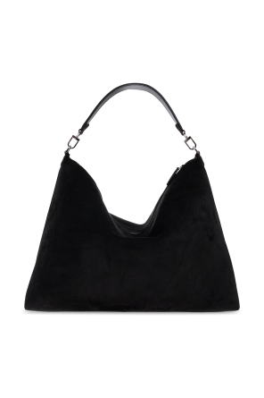 TOTEME Suede bag "Bevel"