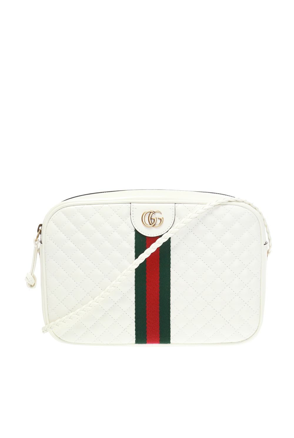 white gucci quilted bag