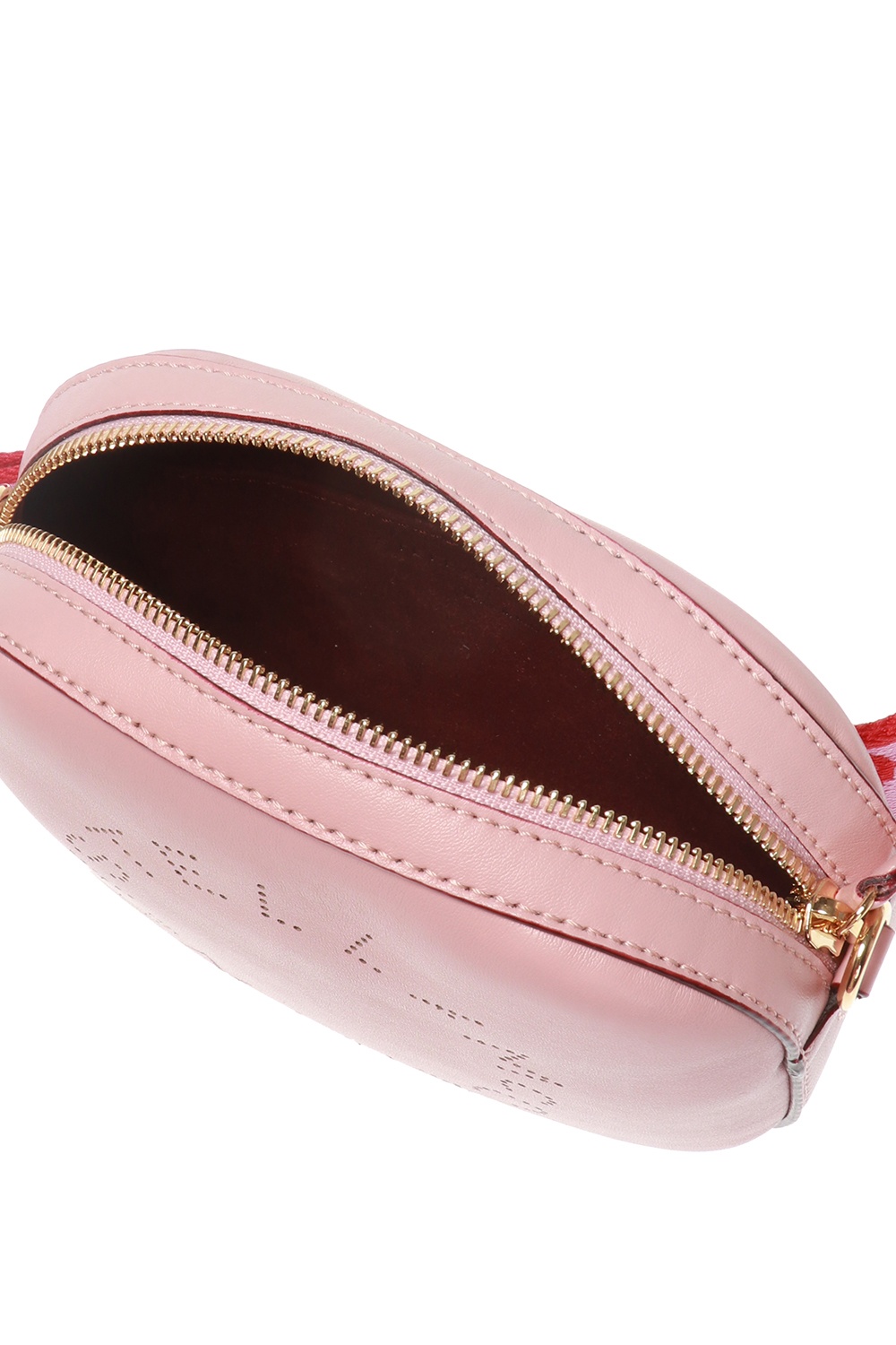 Stella Mccartney Outlet: bag in textured synthetic leather - Pink