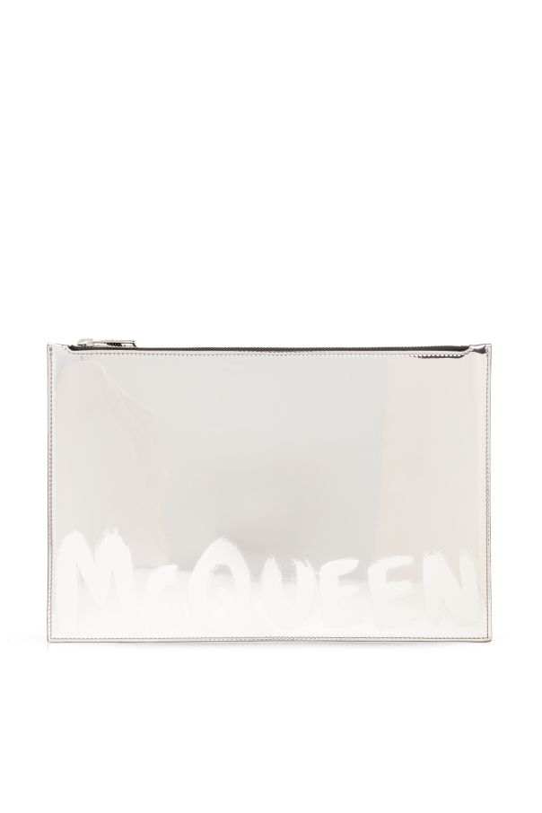 Alexander McQueen Kopertówka z logo