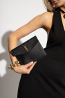 Saint Laurent ‘Uptown Baby Small’ clutch with logo
