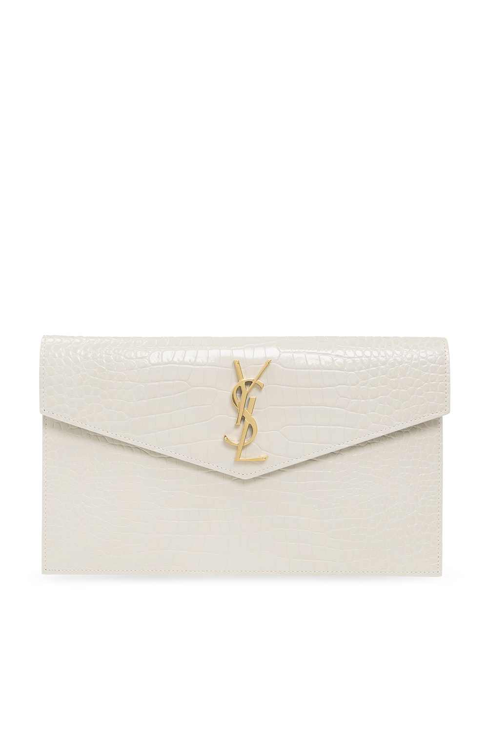 Saint Laurent ‘Uptown Small’ leather clutch