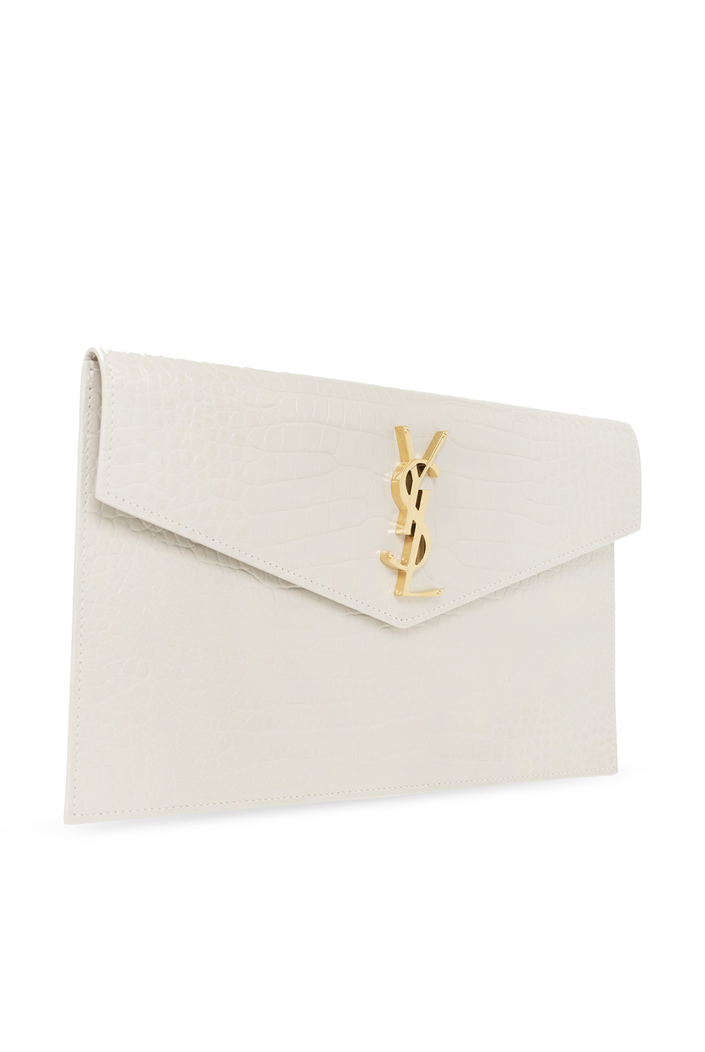 Saint Laurent ‘Uptown Small’ leather clutch