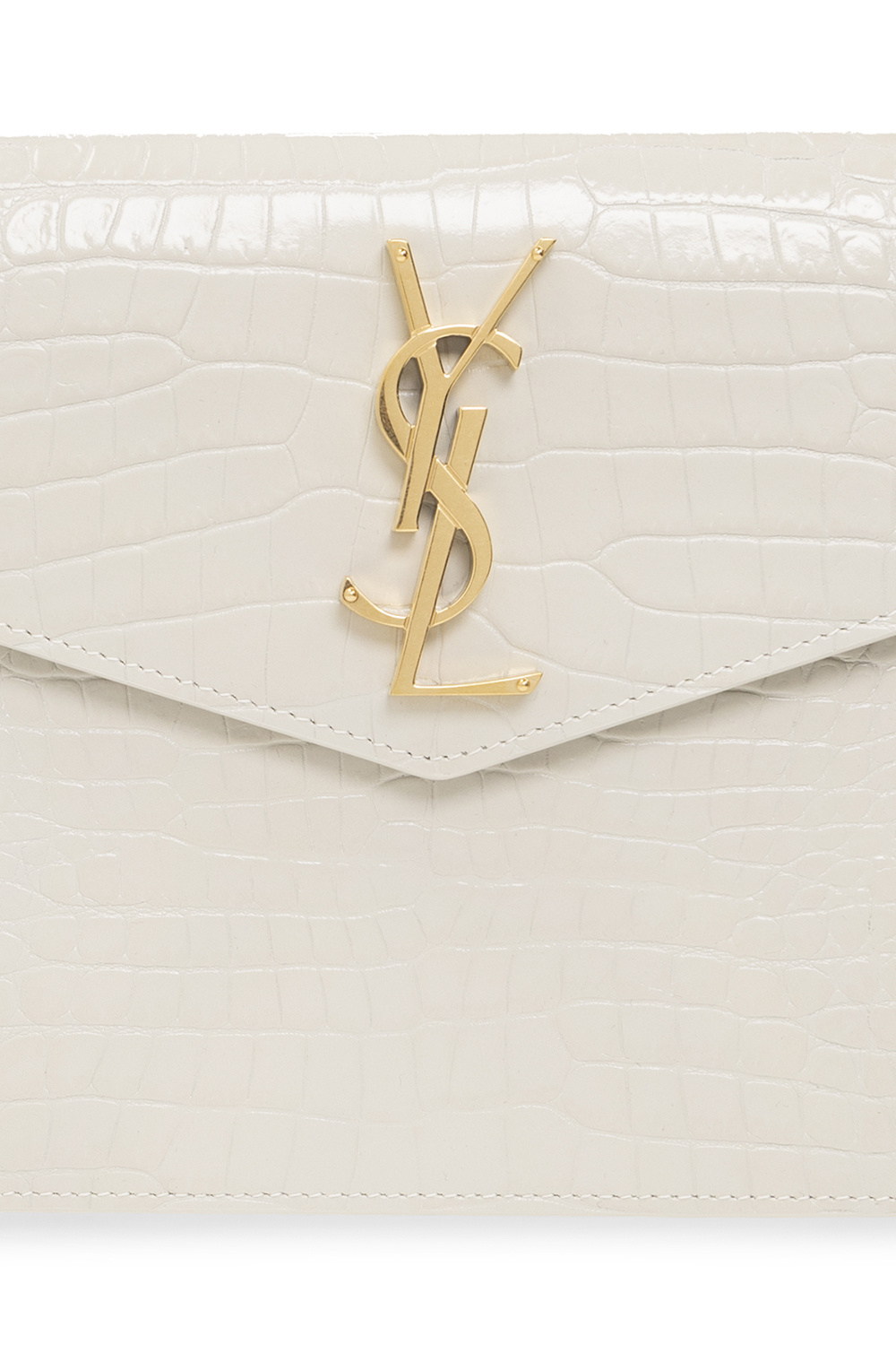 Saint Laurent ‘Uptown Small’ leather clutch