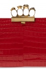 Alexander McQueen Clutch with ring handle