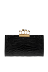 Alexander McQueen 'Four-Ring' clutch with ring handle