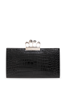 Alexander McQueen Leather clutch