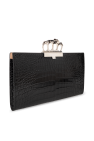 Alexander McQueen Leather clutch