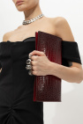 Alexander McQueen RED ‘Four Ring’ clutch
