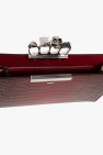 Alexander McQueen RED ‘Four Ring’ clutch