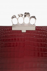 Alexander McQueen RED ‘Four Ring’ clutch