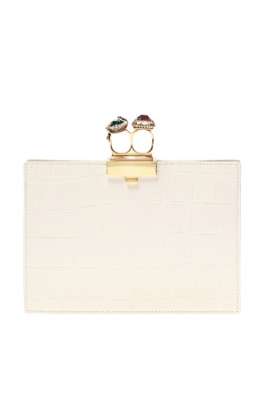Knuckle duster clutch od Alexander McQueen