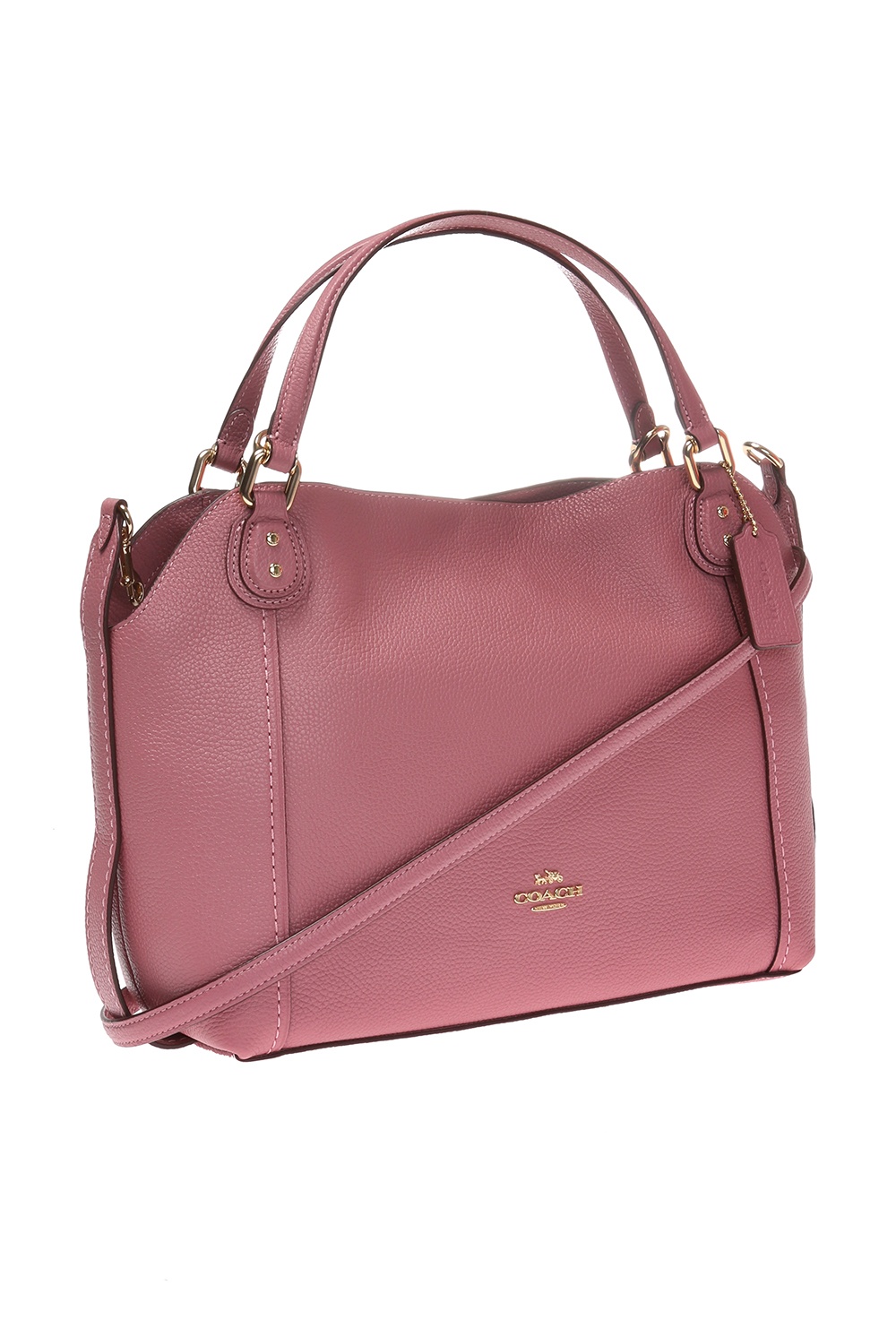 Coach Pink Leather Edie Shoulder Bag Coach