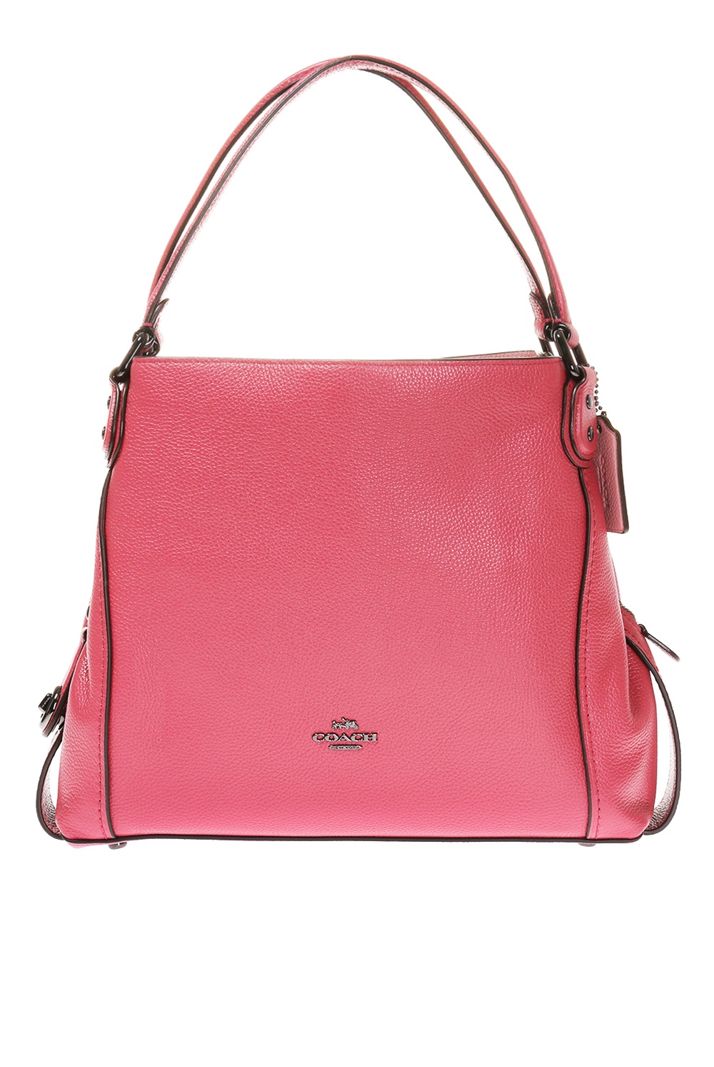 coach edie shoulder bag pink