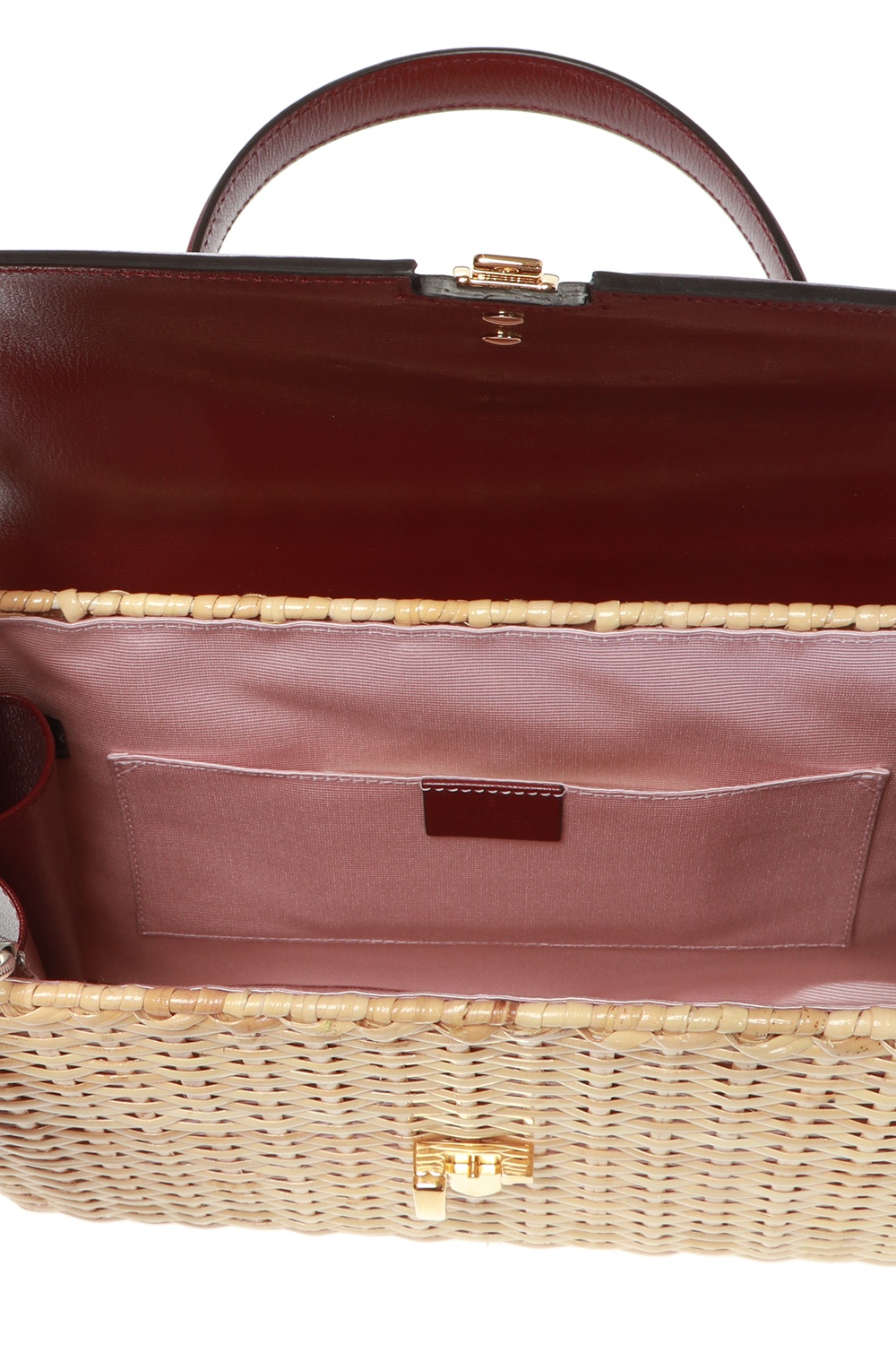 gucci wicker shoulder bag