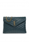 Yves Saint Laurent Lou Medium Monogram YSL Calf Crossbody Bag