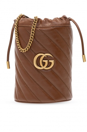 Gucci Soft Stirrup Brocade Shoulder Bag