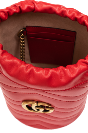 Gucci Torba na ramię ‘GG Marmont Mini’ typu ‘bucket’