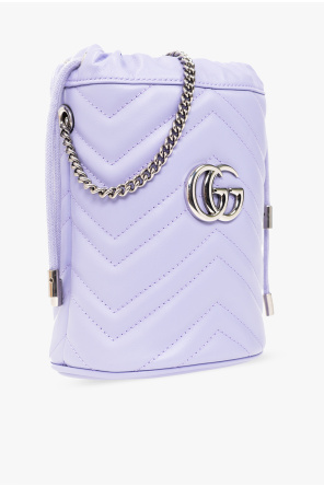 Gucci ‘GG Marmont 2.0 Mini’ bucket shoulder bag