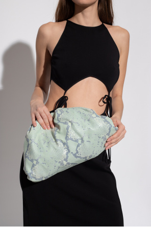 'pouch' clutch with animal motif od Bottega Veneta