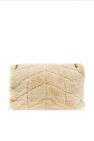 Saint Laurent ‘Puffer Medium’ fur shoulder bag