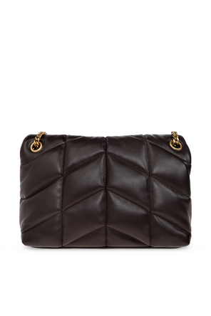 Saint Laurent Leder-Schultertasche „Puffer S“