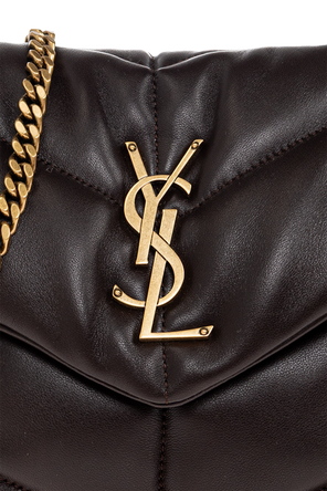 Saint Laurent Leder-Schultertasche „Puffer S“
