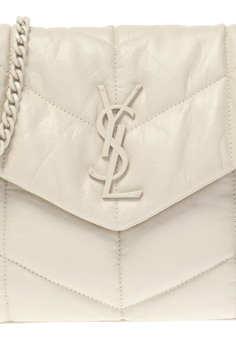 Saint Laurent Quilted Wool Loulou Puffer Shoulder Bag (SHF-19271) – LuxeDH