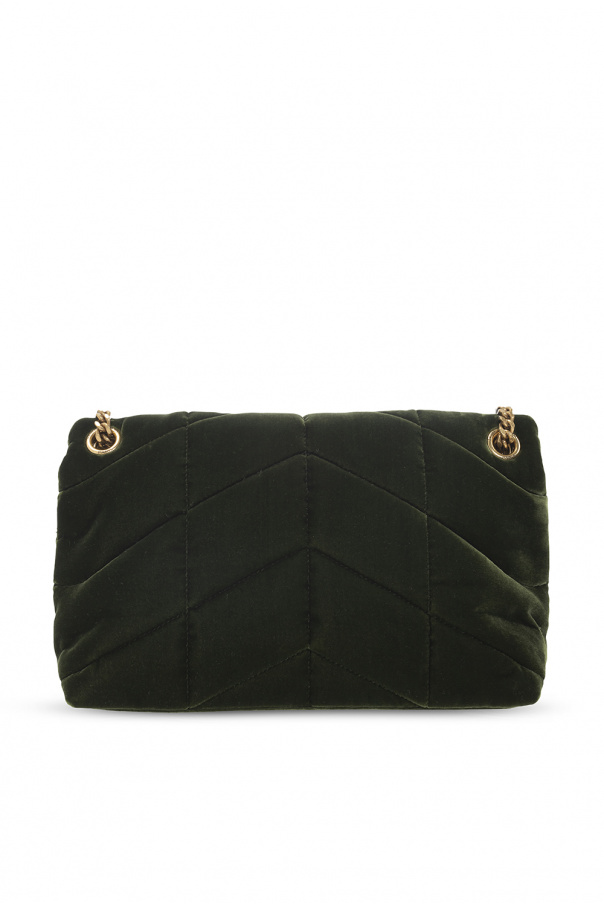 GB Girls Quilted Velvet Channel Bag