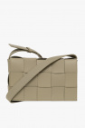 bottega Twist Veneta Pre-Owned panelled Intrecciato handbag