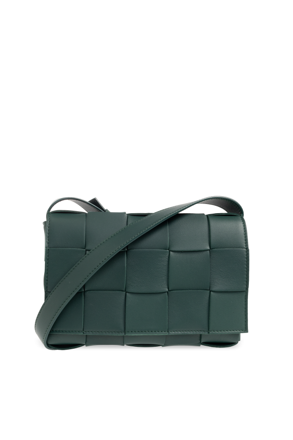 bottega Crumpled Veneta ‘Cassette Small’ shoulder bag