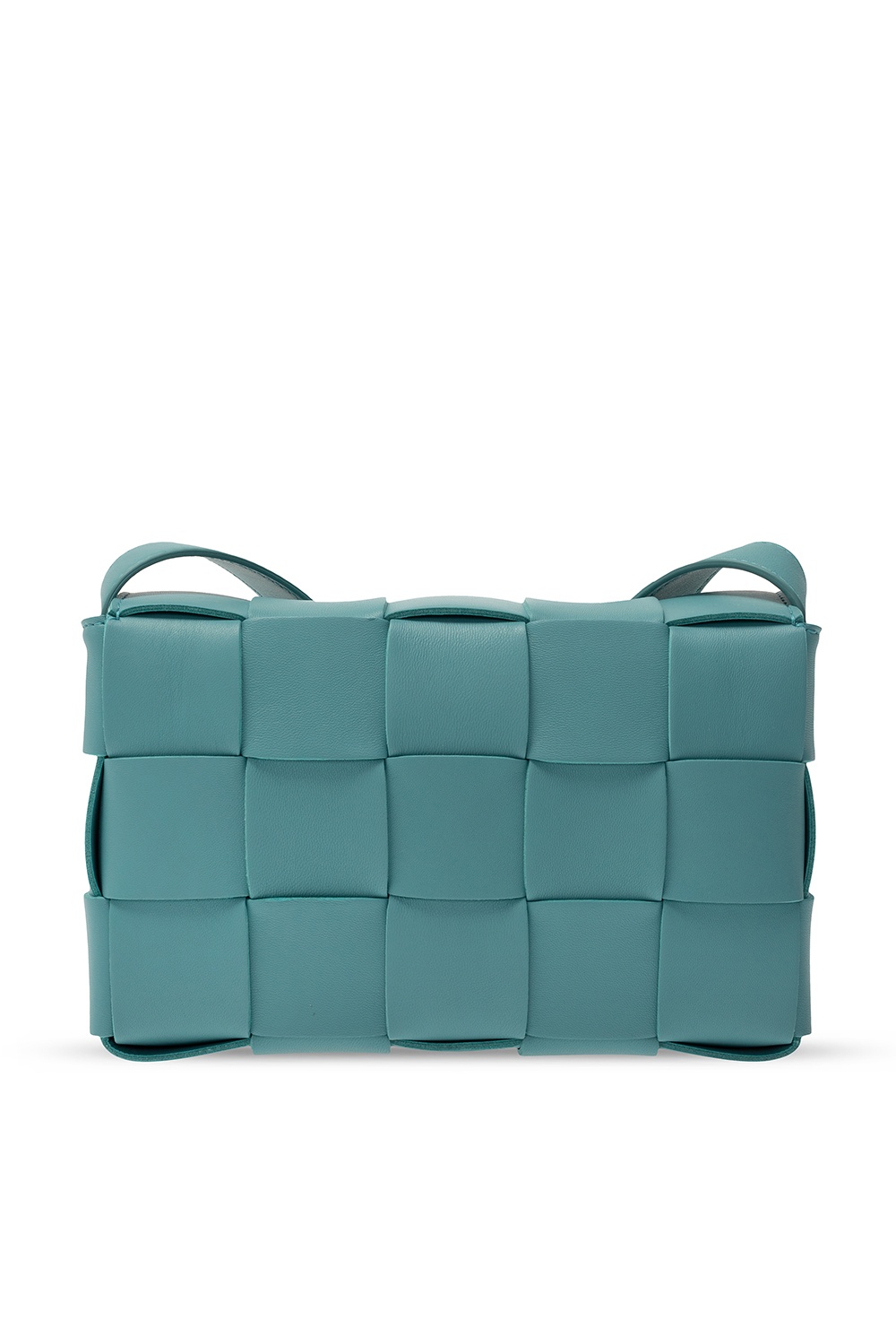 BOTTEGA VENETA: crossbody bags for woman - Silver  Bottega Veneta  crossbody bags 578004 V1H01 online at