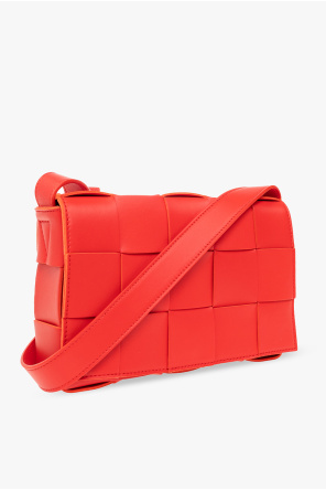 bottega contrast-panel Veneta ‘Cassette Small’ shoulder bag