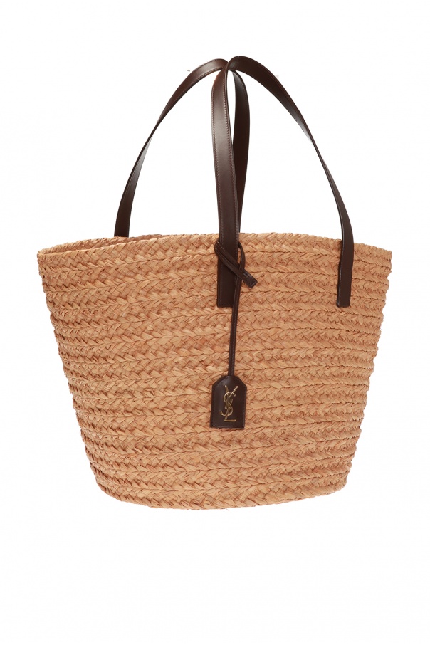 Saint Laurent ‘Panier’ woven shopper bag | Women's Bags | Vitkac