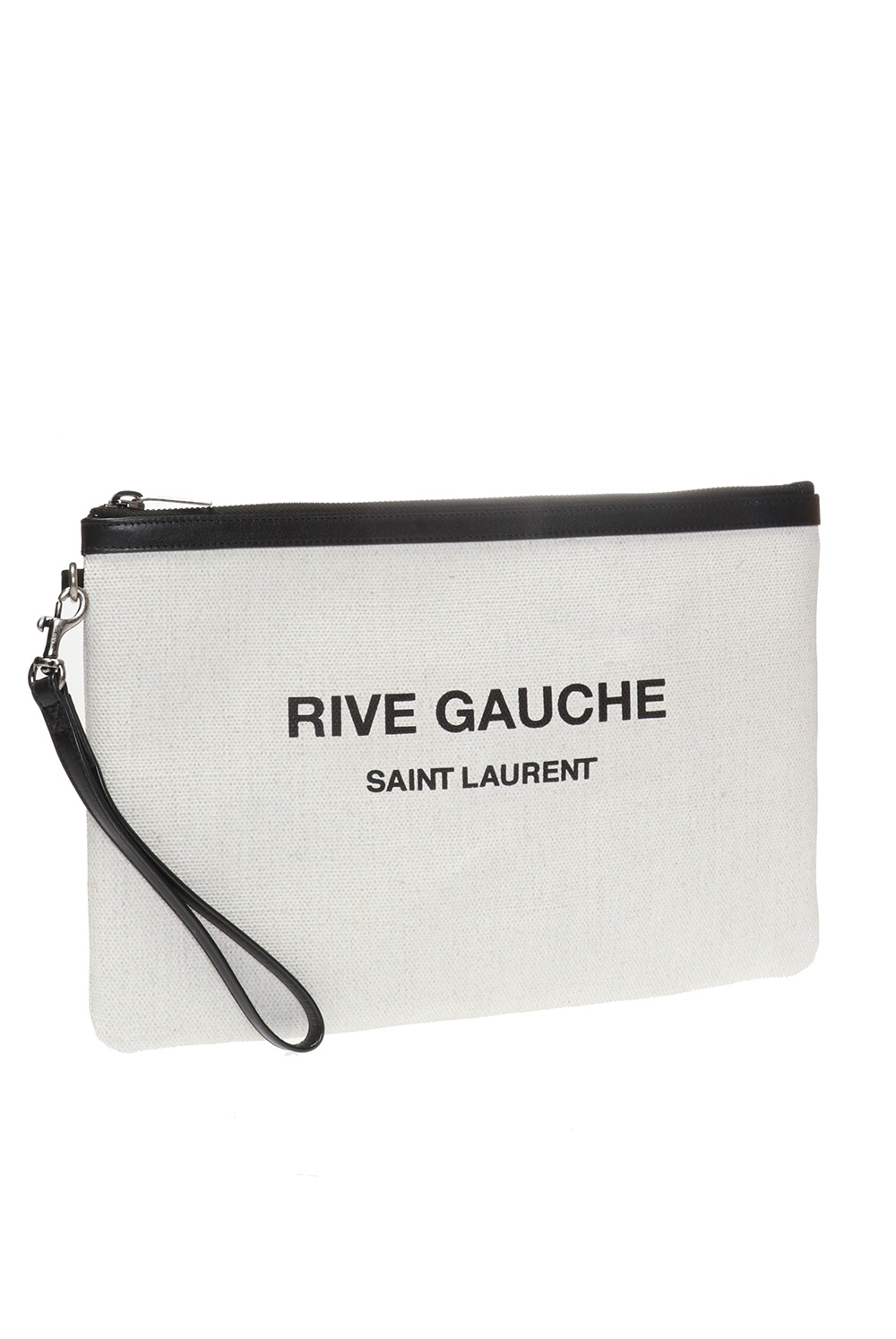 Saint Laurent Logo-printed clutch