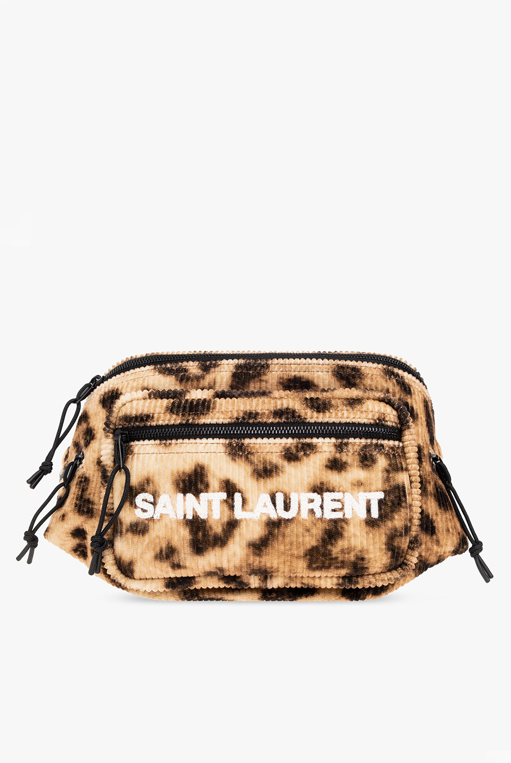 UO Leopard Print Corduroy Tote Bag