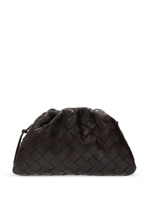Bottega shearling-lined Veneta ‘The Mini Pouch’ shoulder bag