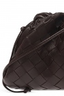 Bottega Veneta 'Bottega Veneta wallet in brown intrecciato leather and brown velvet