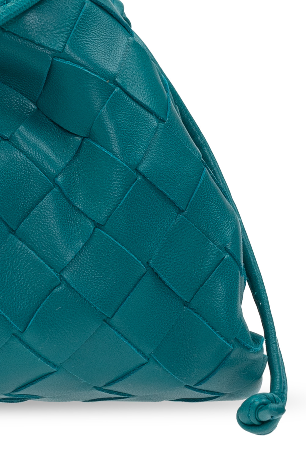 BOTTEGA-VENETA-Intrecciato-Leather-Shoulder-Bag-Green-115653
